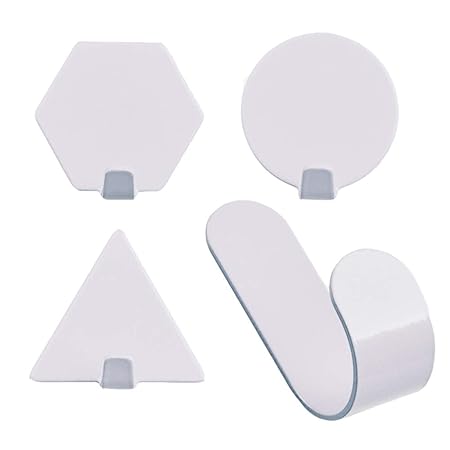 Iamagie Ganchos De La Utilidad Soporte De Pared Colgadores