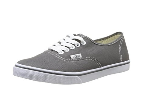 Vans Unisex's VANS AUTHENTIC LO PRO CASUAL SHOES 8 (PEWTER/TRUE WHITE)