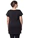 Chicwe Women's Plus Size Tunic Top with Stylish Beads Trim US12-30