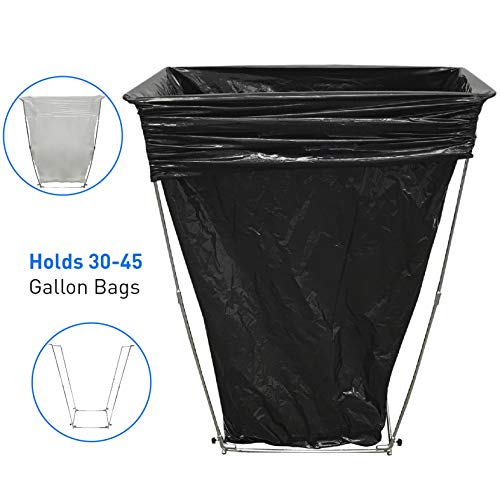 EasyGo Trash Bag Holder Outdoor Leaf Bag Stand MultiUse Garbage