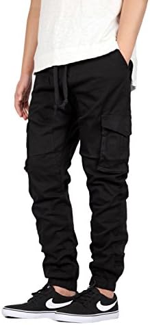 Mersenne Men's Twill Cargo Jogger Pants