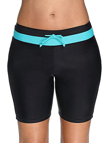 high waist board shorts