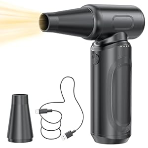 エアダスター 電動ブロワー ブロアー 洗車 150m/sな風速 4段階風量調整