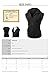Xpril Basic Solid Cotton Based Zipper Vest Hoodie Black Size XL