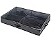 Sami Time 4 Pairs Under Bed Shoe Boot Organizer Closet Storage Solution Organizer Box with Front Zippered Closure-Enlarged Size (Gray-Boot Box)