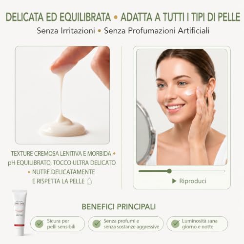 Korean Age Reset Cream, 50 ml Moisturizing Face Cream with Centella Asiatica (Cica) and Hyaluronic Acid, Hydrates and Moisturizes, Reduces Wrinkles (2 Sticks)