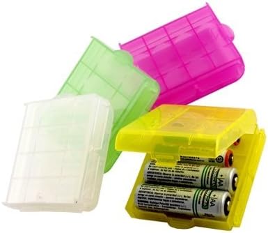 2X Caja Plástico Estuches pa AA/AAA Batería Pila Nueva: Amazon.es: Electrónica