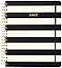 kate spade new york 2016-17 Jumbo Spiral Agenda, Black Stripe