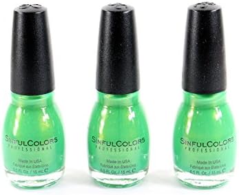 Lot of 3 Sinful Colors Professional Nail Polish 946 Happy Ending