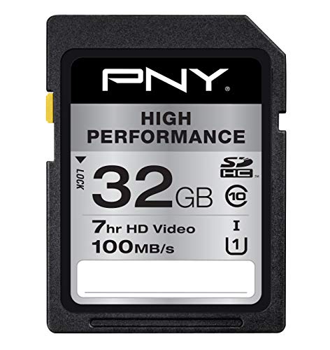 32GB High Performance Class 10 U1 SDHC Flash Memory Card
