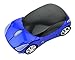 Welltop Wireless Mouse Computer Mice Car-shaped Game Mice 2.4Ghz Optical Mouse for pc Laptop Computer (Blue)