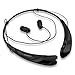 Bluetooth Headphones / Headset Rymemo Match Color Wireless Music Earphones Stereo Earbuds Sports/running Magnetic Neckband Style for Cellphone,Black