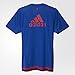 adidas Mens 2015/16 Manchester United Training Soccer Jersey Blue/Red Small