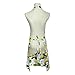 G2PLUS Cotton Kitchen Apron with Pockets, Thick Lemon Apron, Adjustable Cooking Apron for Baking, Chef Apron for Women, Men, Holiday and Xmas Gifts - 30 x 25 inch