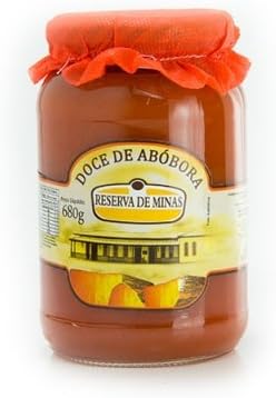 Reserva de Minas - Pumpkin Jam 23.99 oz (PACK OF 01) | Doce de Abóbora | Calabaza 680g