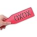Kocome 1Pc Adult Toy Bondage Faux Leather Whip Handle Restraint SM Fetish Flogger (Red)