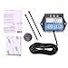 Digital Tachometer Maintenance Hour Meter Tach for Motorcycle ATV UTV Boat Generator Mower Chainsaw