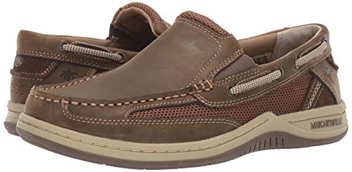 Margaritaville Men's Anchor Slip On Boat Shoe, Brown, 11 M US | Pricepulse