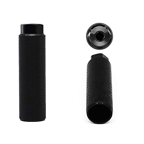 image for NOSTAFY 3/8 inch - 26 Teeth Aluminum Alloy Bike Pegs Foot Pedals Pack 
