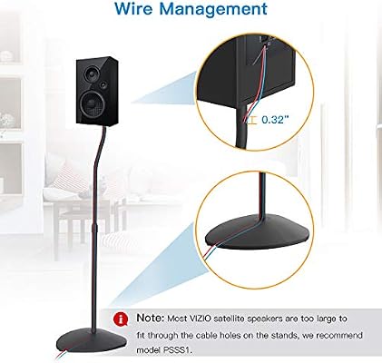 PERLESMITH Adjustable Height Speaker 