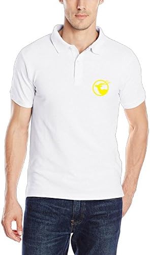 Yangruhong Kudu Silhouette Men's Classic Polo Golf Shirts