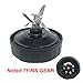 Replacement Blade with 7 Fins Gear on Bottom of Blade Assembly for 900W/1000W Nutri Ninja Blender BL2012/BL2013/BL450/BL480/BL480D/481/482/486/487/487A/488W/490/491/492/492W/640/642 (Not6 Fin Gear)
