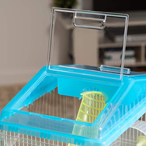 IRIS USA, PHSC-412, 3-Tier Hamster Cage, Blue - Thumbnail 4