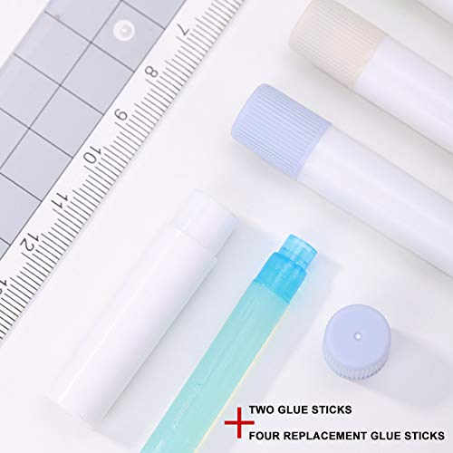 SEAMEW School Supplies Solid Archival Glue Stick Pen for Kids,Adhesive
