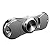 Fypo Fidget Hand Spinner, Stress Reducer Relief Toy High Speed Stainless Steel Ceramic Bearing Hybrid Time Killer For ADD ADHD Anxiety (Silver, Two Sides)