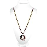 NCAA Licensed Alabama Crimson Tide Mardi Gras Sports Beads With Medallion *New