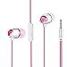 Earbuds ,VANTEN Headphones with Mic Stereo Earphones for Apple iPhone 6s 6 Plus 5s 5 SE 4s 4 Android Samsung Galaxy S8 S7 S6 S5 Note iPad PC Sports Wired Earbud in Ear for Running Kids