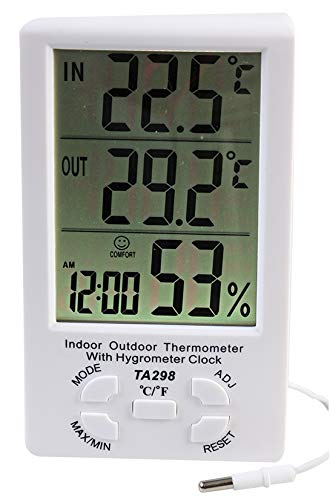 PRO SIGNAL PSG08483 Indoor and Outdoor Thermo Hygrometer Weather Station