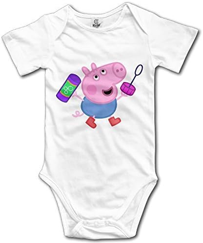 Peppa Pig Blow Bubbles Cute Baby Onesie Bodysuit