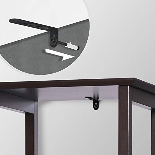 VASAGLE Floor Multifunctional Bathroom Storage with 3