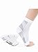 Plantar Fasciitis Compression Sleeve (Large/X-Large, White)