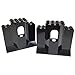 Lego Parts: Castle Wall Panel 3 x 8 x 6 with Window (Pack of 2 - Black)