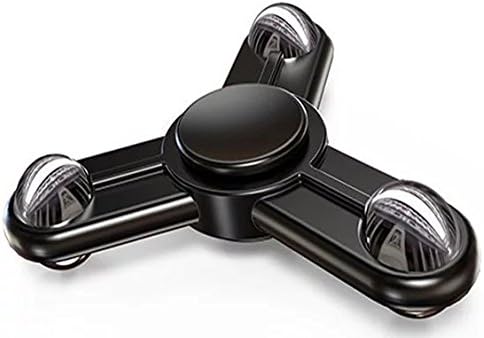 Tri-Spinner Fidget EDC ADHD Focus Toy Ceramic Bearing Stress Reducer High Speed 3-5 Min Spins for Kids &amp; Adults Hand Killing Time Steel Ball Plastic Materia Stress Reducer ADD ADHD And EDC Focus