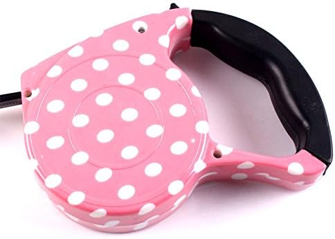 AyTaurus ZJB-Leash01-Fdbd Retractable Dog Leash Choosing, Around 16.5' Long Polishing Plastic Body with Automatic Dacron Leash, Running Traction Belt Pet Hauling Cable Leads