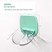 Gotega Wine Glass Holder Shower & Bath Suction Cup Wine Gifts Relaxation (Blue)