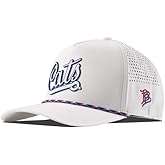 Branded Bills Officially Licensed NCAA x Curved 5-Panel Script College Collection PVC