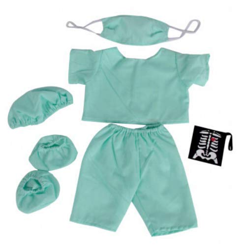 Doctor Outfit with X-ray - 16inch/40cm - Teddy Bear Clothes - BEAR NOT INCLUDED