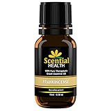 Frankincense Essential Oil By Scential Health 15ml (.5oz) 100% Certified Pure Therapeutic Grade Essential Oil With No Fillers, Bases or Additives AND ZERO Carrier Oils