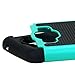 Grand Prime Case Cover , Galaxy Grand Prime case, E LV Samsung Galaxy Grand Prime Case Full Body Hybrid Armor Protection Defender Case Cover - Dual Layer Armor Protective Case Cover for Samsung Galaxy Grand Prime - TEAL