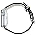 YOSWAN Bracelet for Apple Watch, National Black White Floral Printed Leather Watch Band 38mm 42mm Strap for Apple Watch Flower Design Wrist Watch Bracelet (Chrysanthemum Black, 38mm)