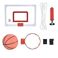 Ywoow Mini Basketball Hoop Over-The-Door Basketball Backboard Indoor Outdoor Sports US Warehouse Sending