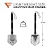 FiveJoy Military Folding Shovel Multitool (RS) - Compact Multi-Purpose Tool to Keep in Vehicle for Emergency or Take with You for Camping - Essential for Camper, RV Owner, Survivalist and Prepper