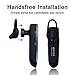 Glazata 6 Pieces EC200 Headsets Ear Hooks Earbuds Sets (Black)