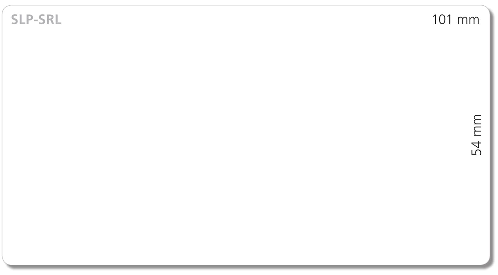 SLP-SRL Seiko Shipping Labels (54 x 101mm) - 1 Roll x 220 labels