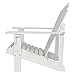 Shine Company Inc. 4611WT Westport Adirondack Chair, White
