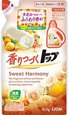 Amazon 香りつづくﾄｯﾌﾟ スウィートハーモニー つめかえ用 ８１０ｇ １０個セット ライオン Lion ビューティー 通販